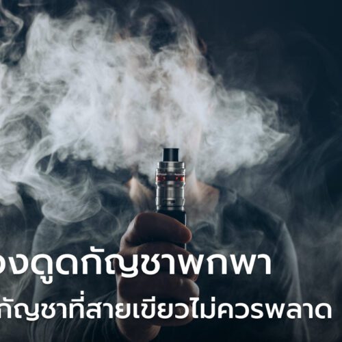 เครื่องดูดกัญชาพกพา Vape Cart สินค้ากัญชาที่สายเขียวไม่ควรพลาด