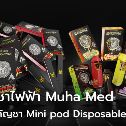 กัญชาไฟฟ้า Muha Meds สินค้ากัญชา บุหรี่ไฟฟ้ากัญชา พอต Disposable