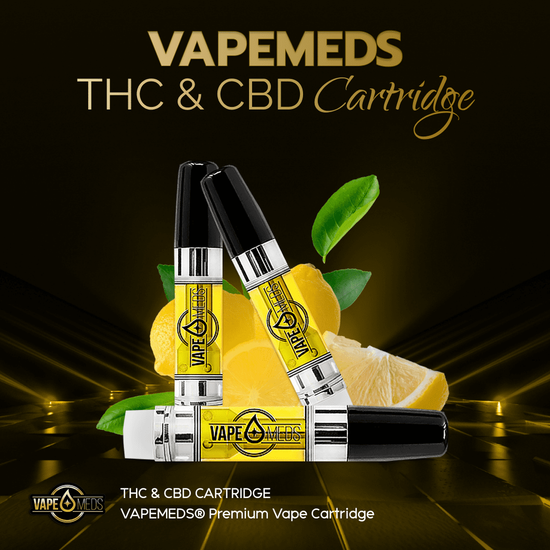VapeMeds Cartridges น้ำยาบุหรี่ไฟฟ้ากัญชา