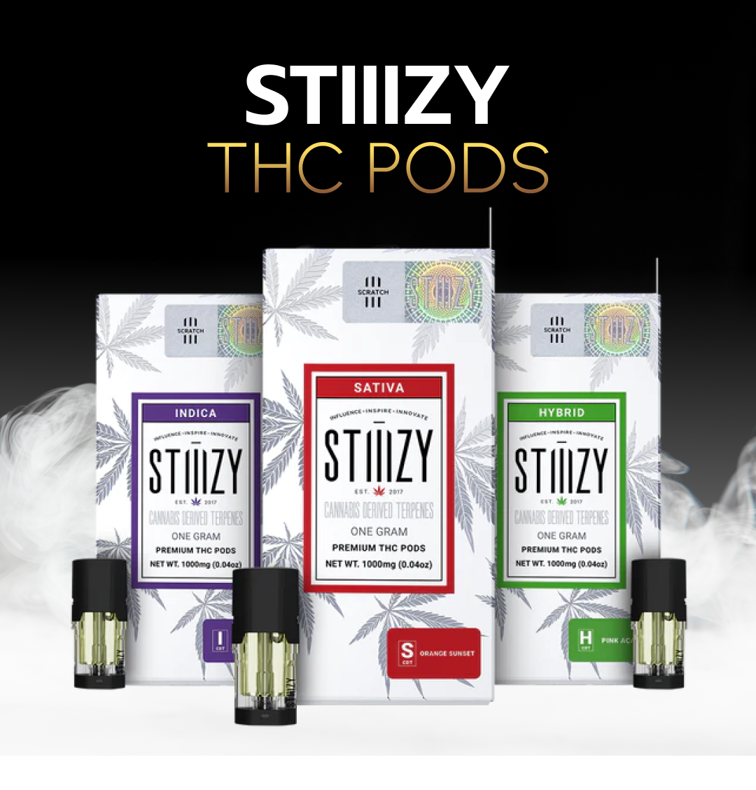 Stiiizy THC Pods